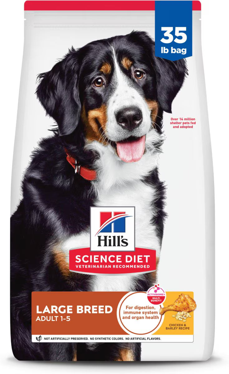 Hill's Science Diet Adult Large Breed Chicken & Barley Dry Dog Food, 35-lb bag
