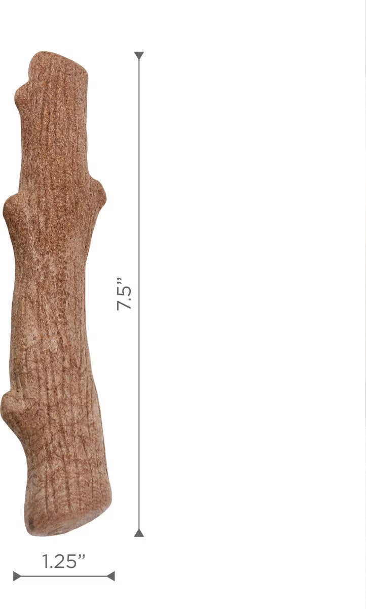 Petstages Dogwood Calming Tough Dog Chew Toy, Medium, 2 count