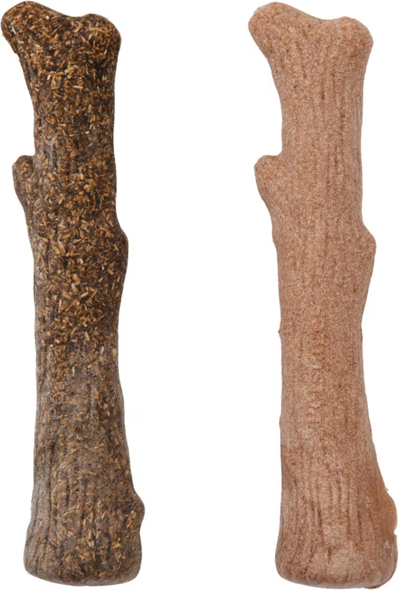 Petstages Dogwood Calming Tough Dog Chew Toy, Medium, 2 count