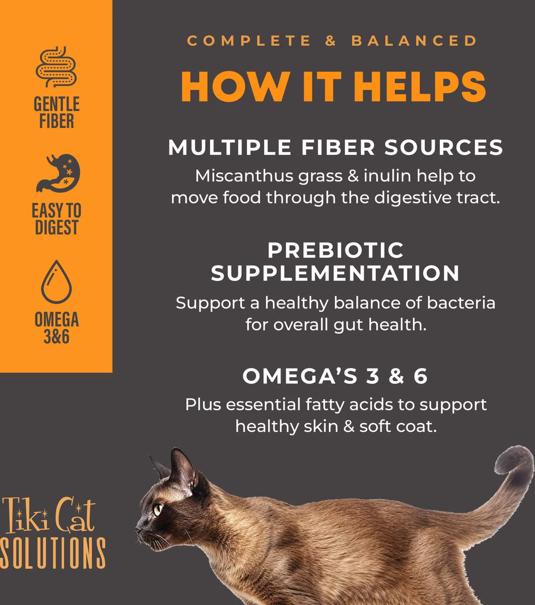 Tiki Cat Solutions Digestion Lamb & Egg Grain-Free Dry Cat Food, 2.8-lb bag