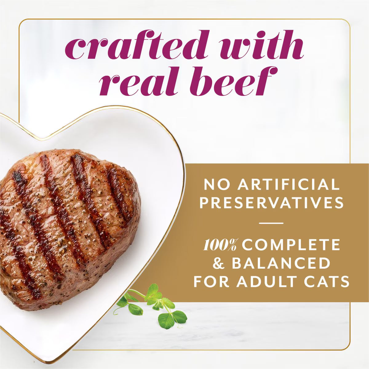 Fancy Feast Gems Mousse Beef & a Halo of Savory Gravy Pate Wet Cat Food, 2-oz tray, 16 count