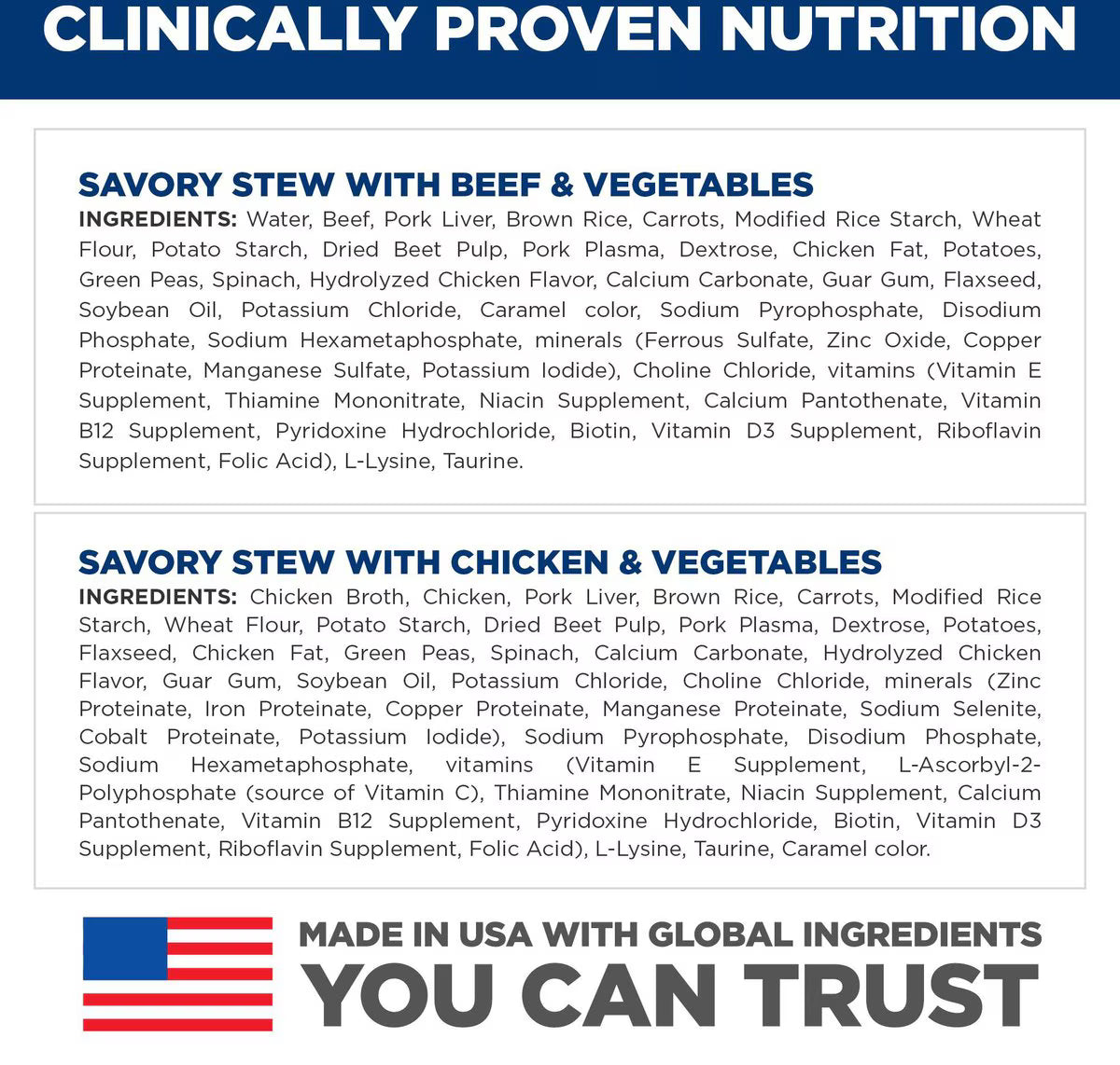 Hill's Science Diet Adult Small Paws Chicken & Vegetables & Beef & Vegetables Variety Pack Wet Dog Food Trays, 3.5-oz, case of 12