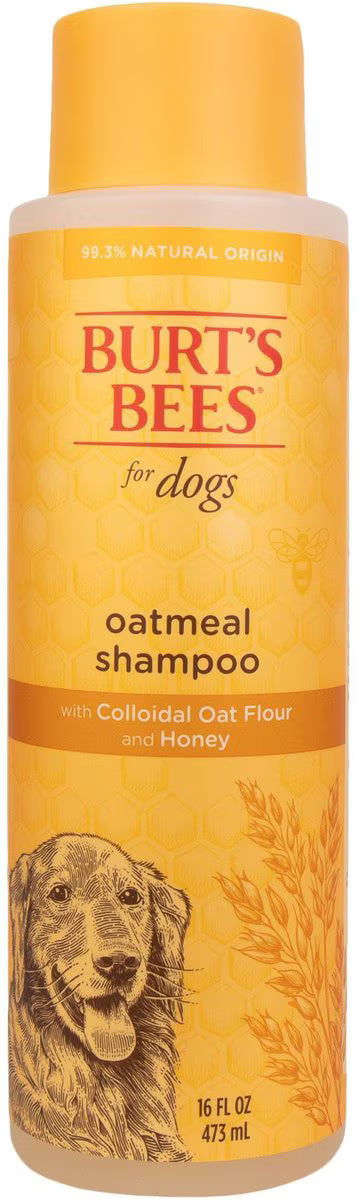 Burt's Bees Oatmeal with Colloidal Oat Flour & Honey Dog Shampoo, 16-fl oz bottle