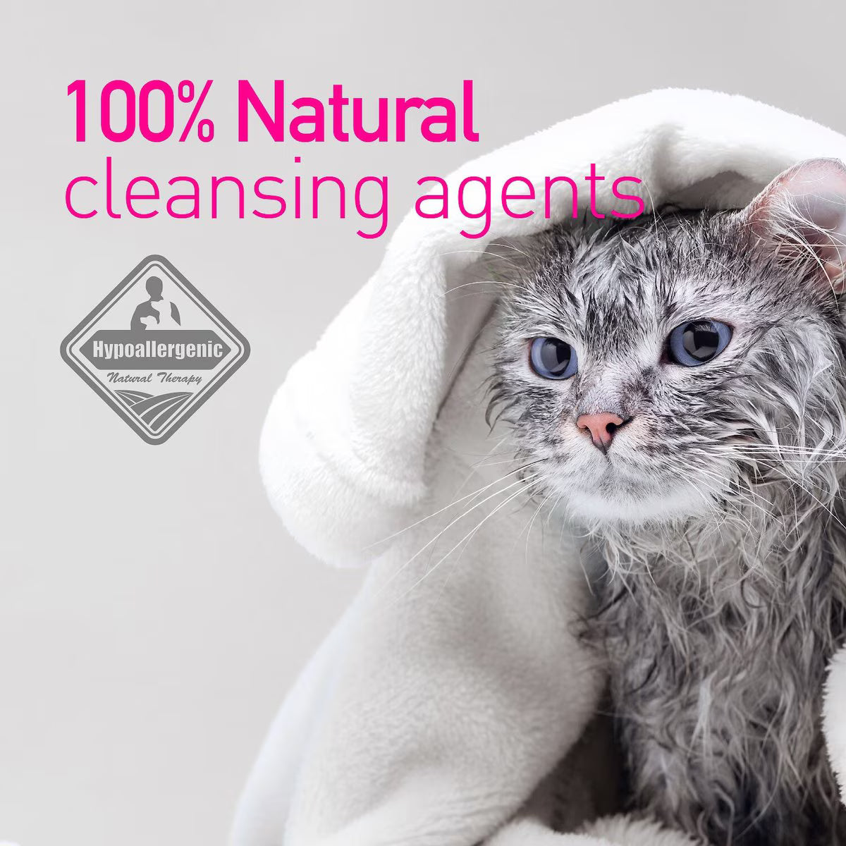 Hyponic Hypoallergenic Cat Shampoo, 10.1-fl oz bottle