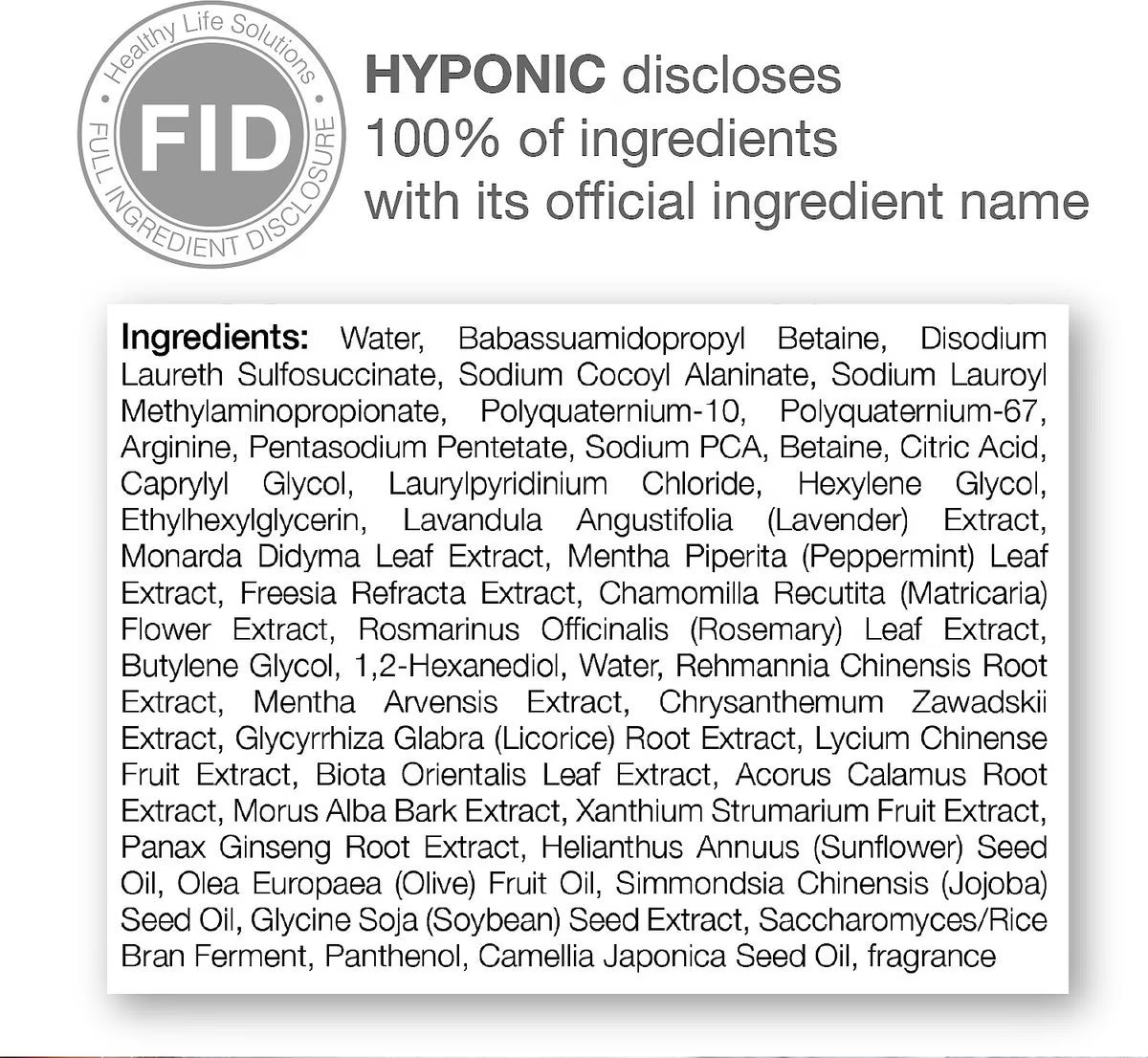 Hyponic Hypoallergenic Cat Shampoo, 10.1-fl oz bottle