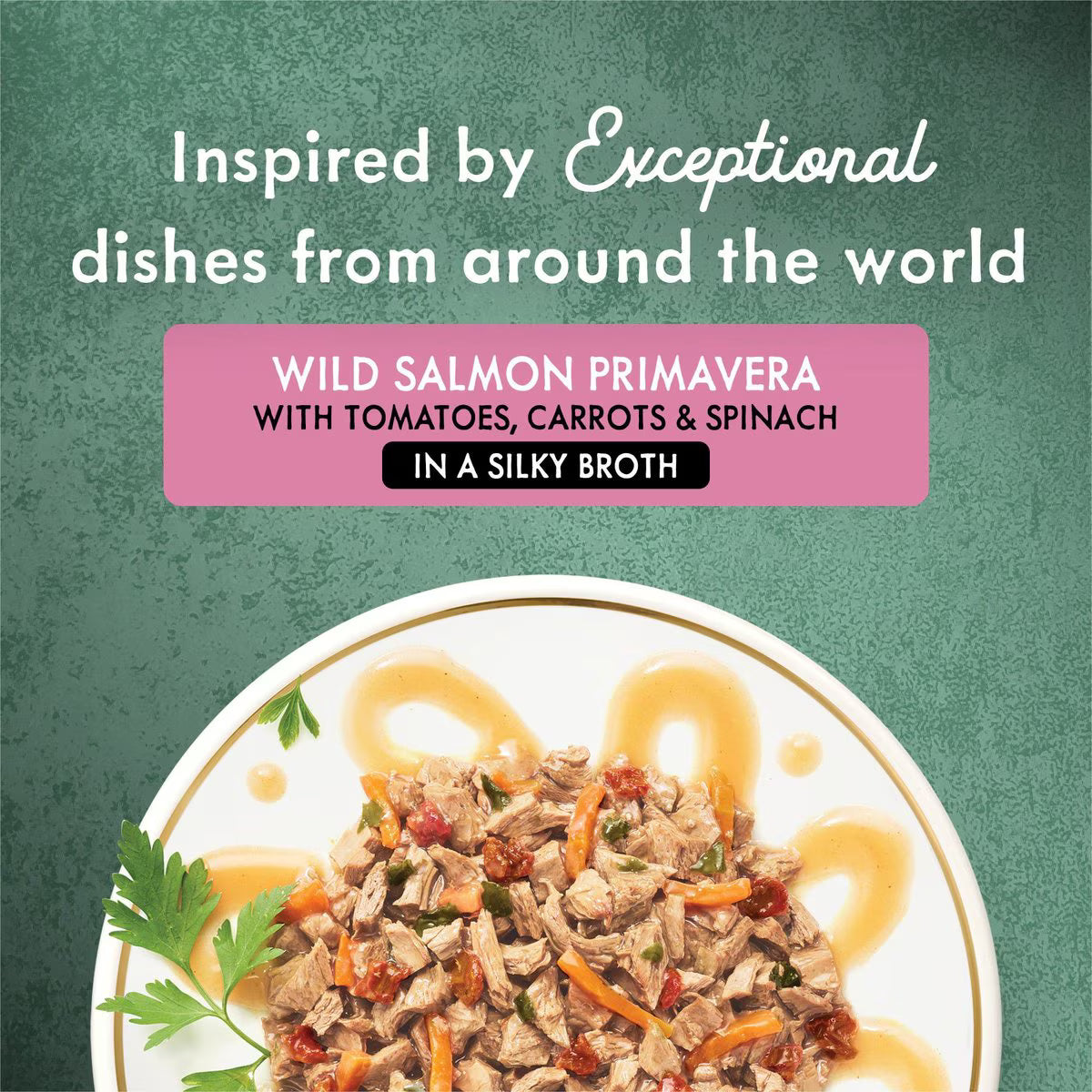 Fancy Feast Medleys Wild Salmon Primavera Canned Cat Food, 3-oz, case of 24