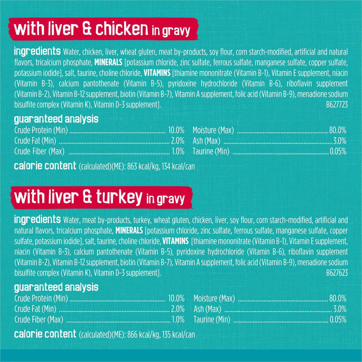 Friskies Tasty Treasures Adult Prime Filets in Gravy Variety Pack Wet Cat Food, 5.5-oz can, case of 24