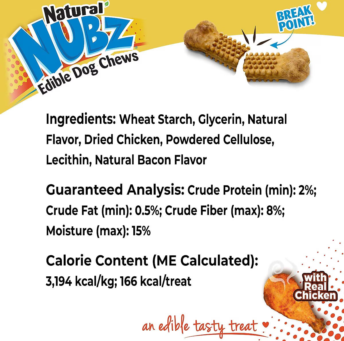 Nylabone The Box Chew Toy & Treat Gift Box for Large Dogs