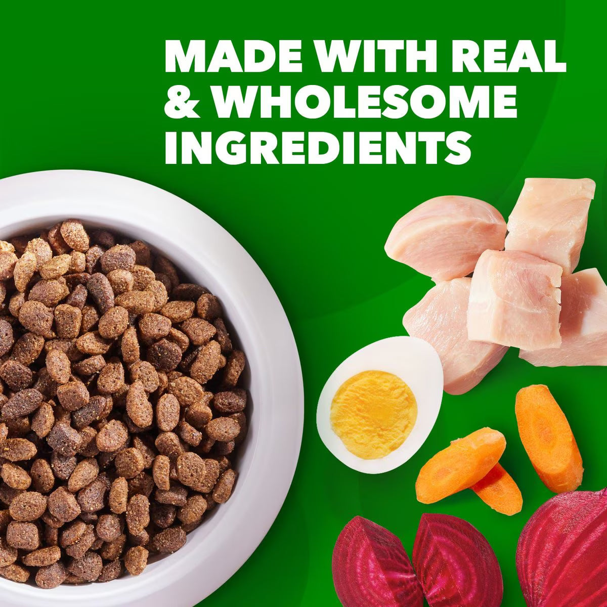 Iams Proactive Health Minichunks with Real Chicken & Whole Grains Dry Dog Food, 3.3-lb bag By Iams