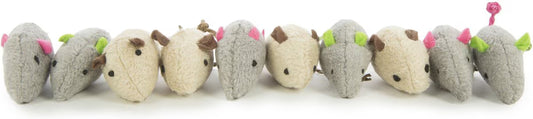 SmartyKat Skitter Critters Value Pack Catnip Cat Toys, 10 count