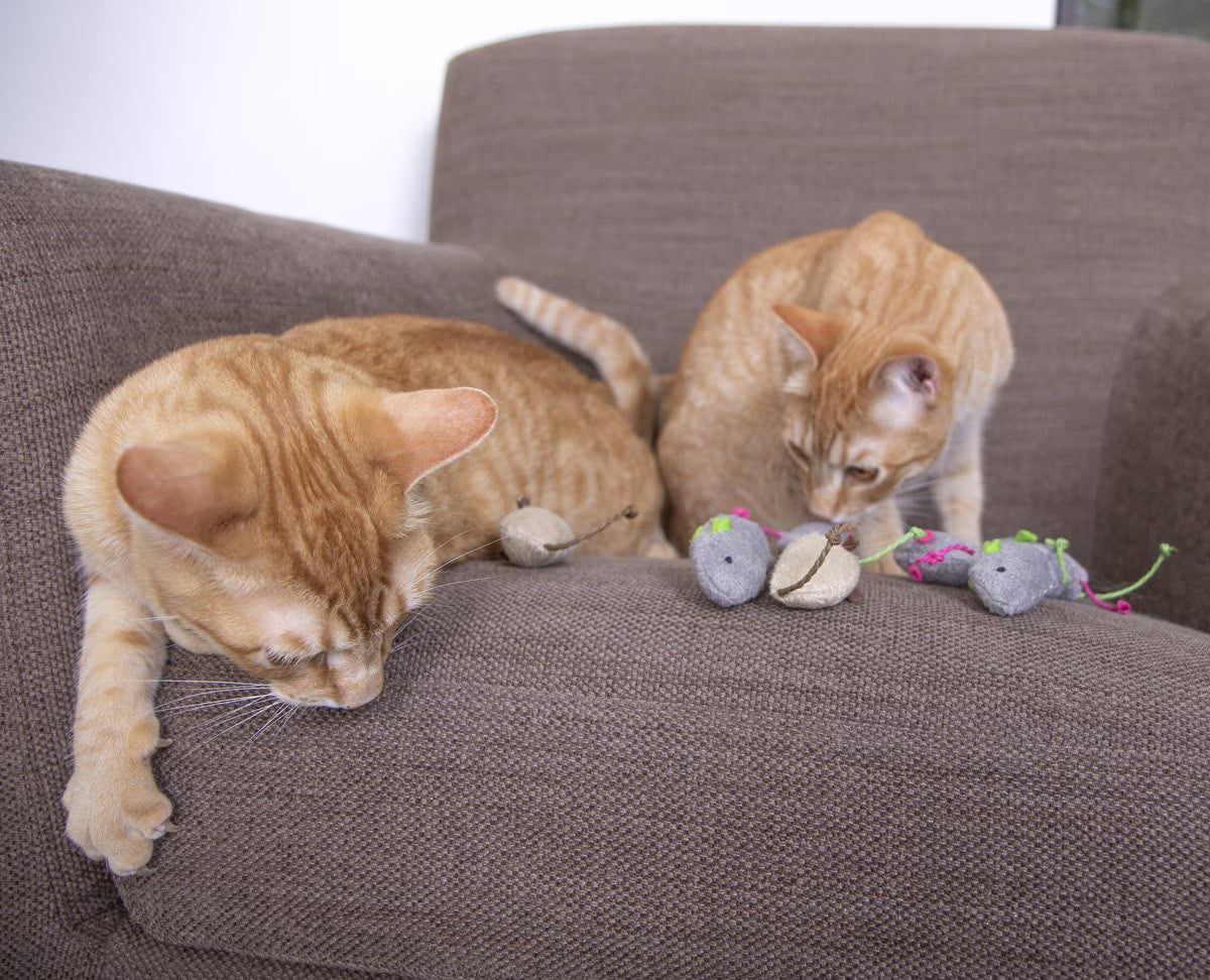 SmartyKat Skitter Critters Value Pack Catnip Cat Toys, 10 count