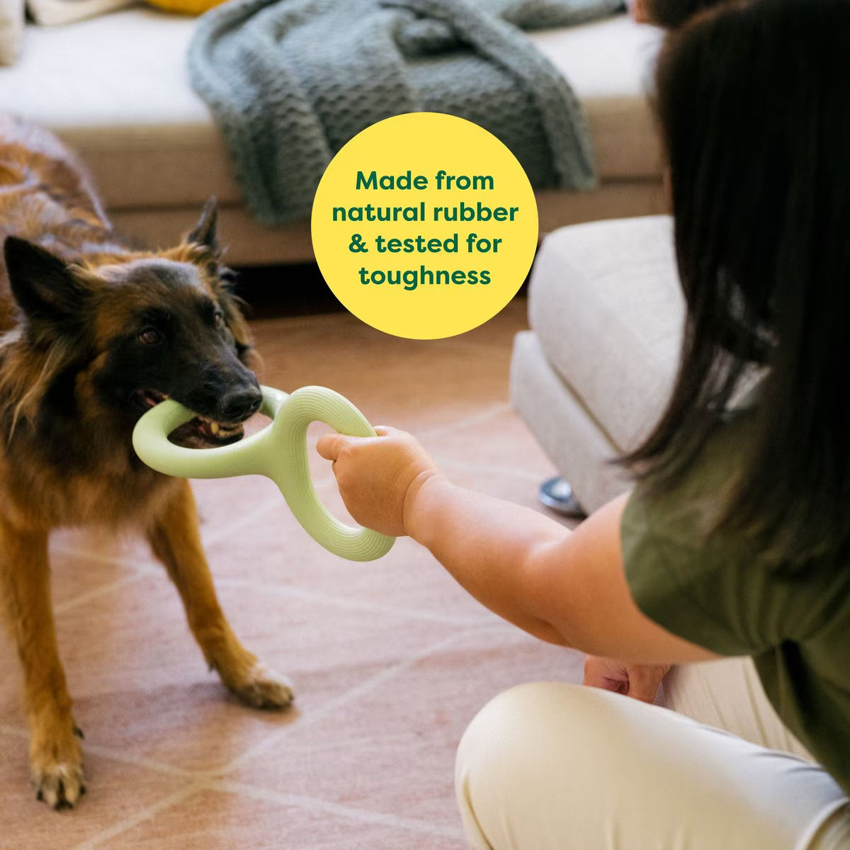 Earth Rated Tug Dog Toy, Large
