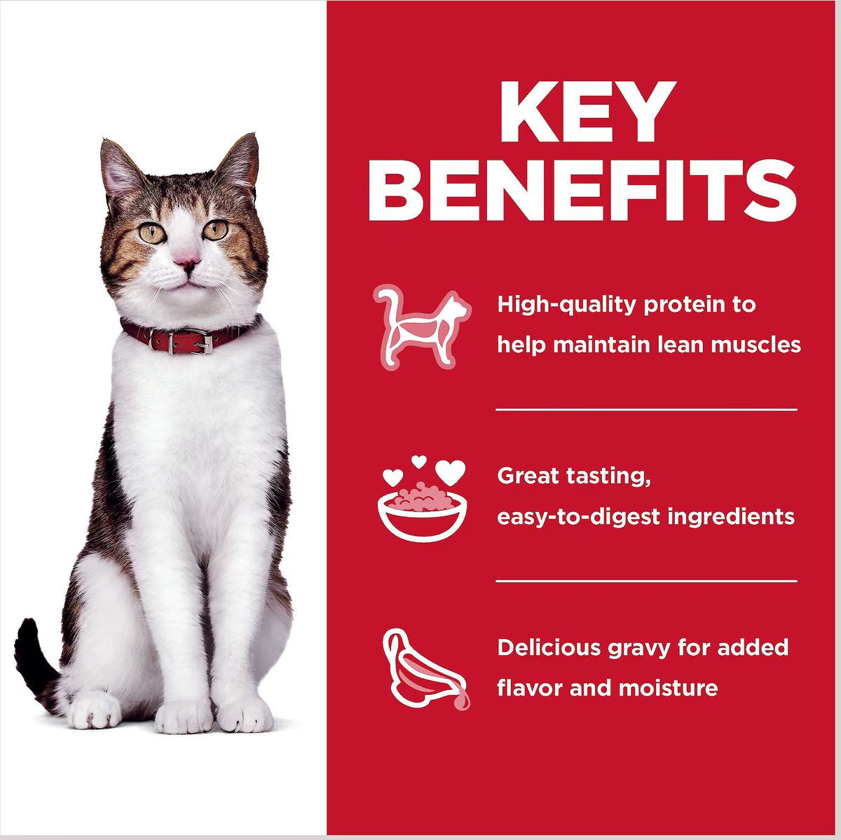 Hill's Science Diet Senior Adult 7+ Tender Dinner Variety Pack Cat Food, 2.8-oz pouch, case of 12