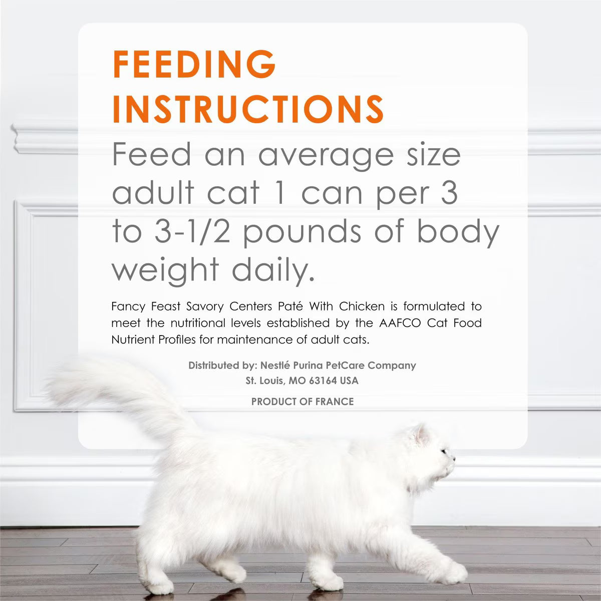 Fancy Feast Savory Centers Chicken Canned Cat Food, 3-oz, case of 24